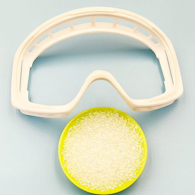 TPU原料は水泳用メガネ用で,適度な硬さ: 岸 65A-85A,柔らかく快適で,皮膚に優しい,弾性があり,水解や腐食に耐える