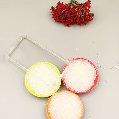 柔軟なポリエーテル TPU 透明性のあるプラスチックペレット詰め物