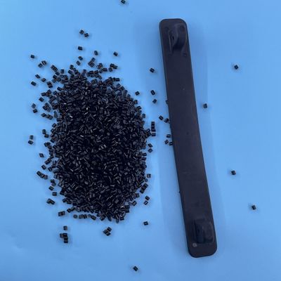 生90A GRSリサイクル材料TPU樹脂ペレット カスタマイズされた黒色TPU材料 キャスターホイール 電話ケース 電子コンパウンディング用