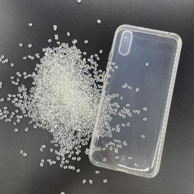 透明 透明 完全カバー 柔らかい TPU 電話ケース