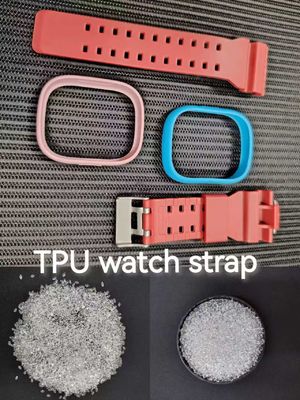 TPUの原材料は、優れた反発性、耐摩耗性、および優れた靭性を備え、靴底、キャスター、医療機器、包装、電子機器に広く使用されています。