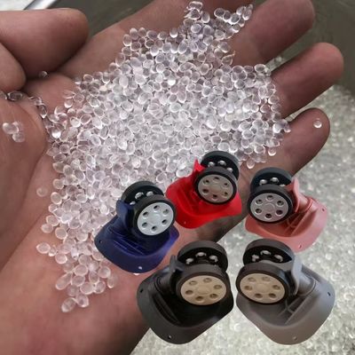 優れた耐摩耗性と耐ノイズ性TPUペレット（ラゲッジキャスター＆ホイール用）